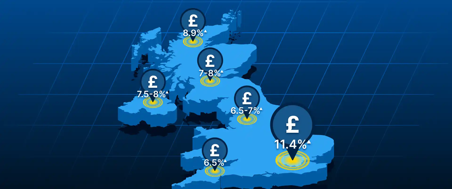The Top UK Cities for Buy-To-Let Yields in 2025 with Best Postcodes Revealed